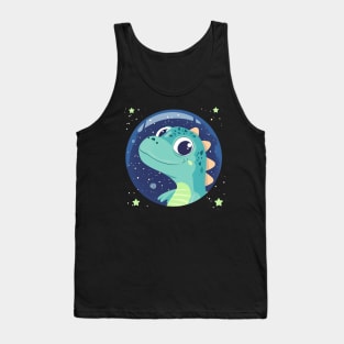 space dino Tank Top